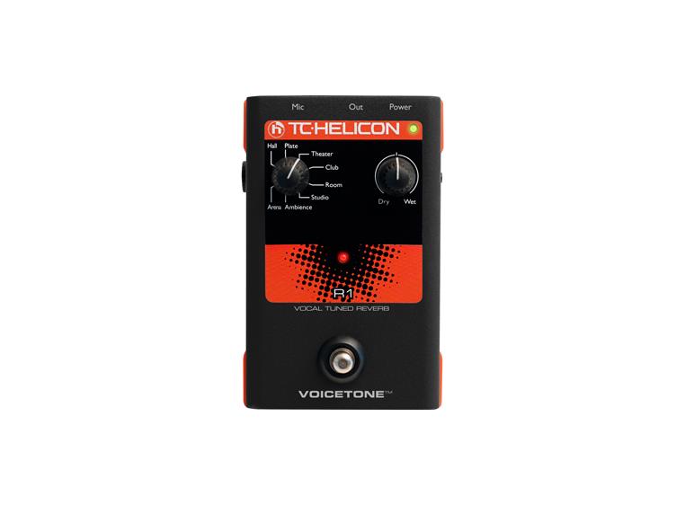 TC-Helicon VoiceTone R1 Vocal Tuned Reverb